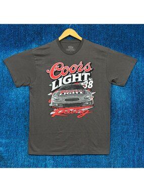 Coors Light Racing Team Number 38 Car Animated Poster Tee L